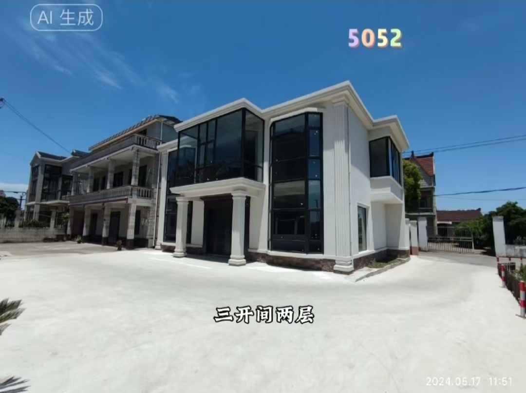 （编号：5052）上海浦东大团乡村小院，三开间两层再加一间副舍，东面有河，距离镇上2公里，245万
